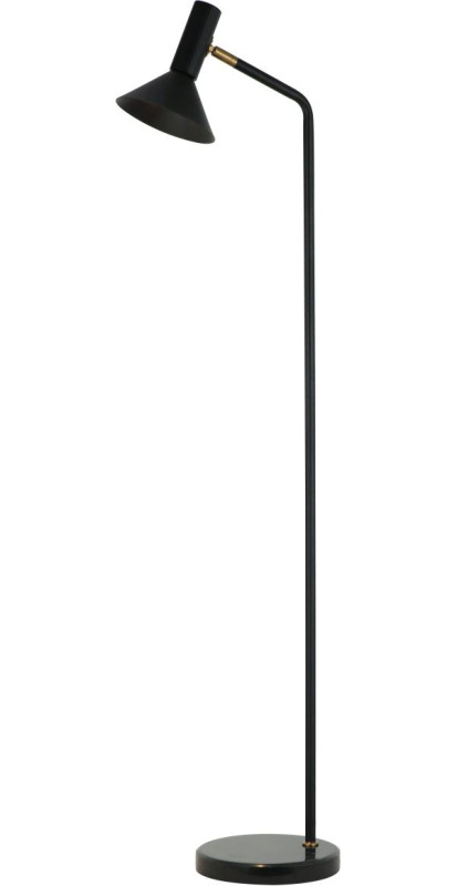 Торшер 18*132,5 см, 1*GU10, 9W, Stilfort Martinini 2182/02/01F черный