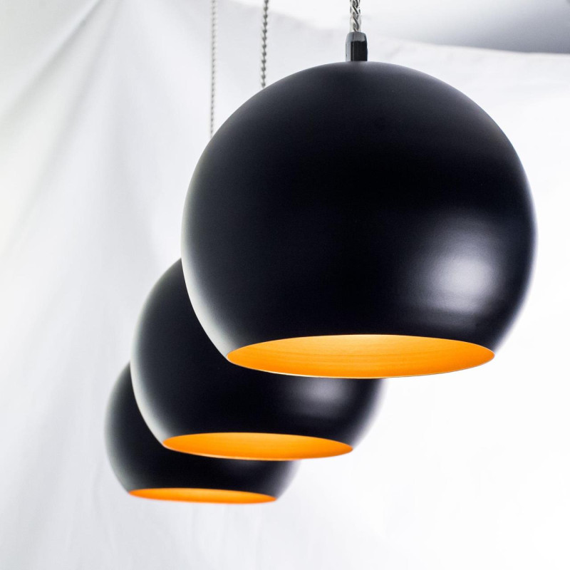 Подвесной светильник Citilux Оми CL945135, черный-хром