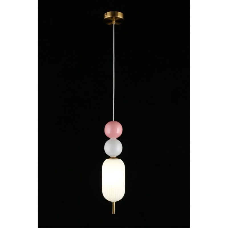 Детский светильник 10*50-150 см, 1*G9, 5W, Aployt ROSABELLA APL.320.06.01, латунный