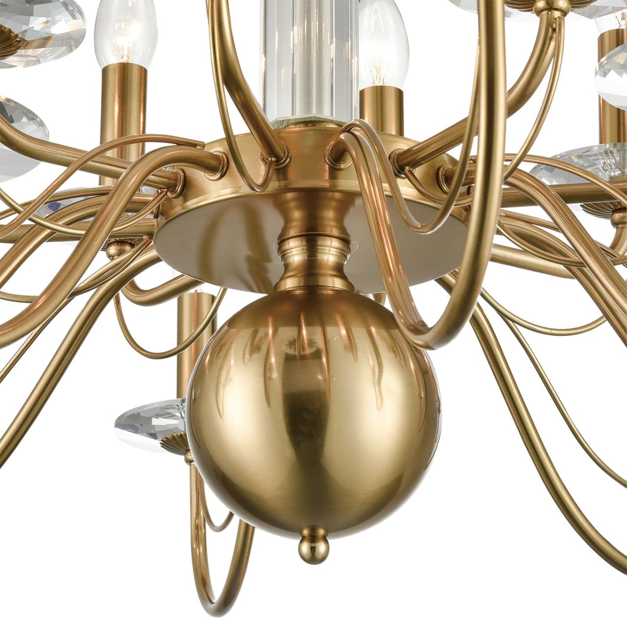 Люстра подвесная 80*95 см, 16*E14 Lumion Incanto 8033/16 медь