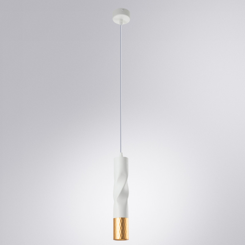 Светильник 6 см, Arte Lamp Sadr A3280SP-1WH, белый-золото