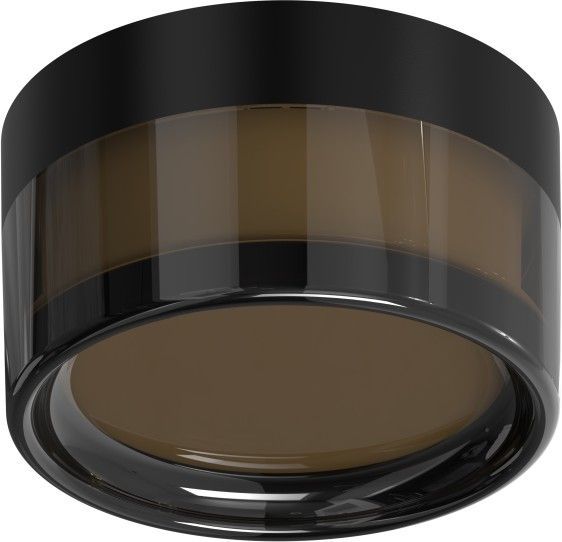 Светильник потолочный-настенный 14 см, 9W, 3000-6000K, Stilfort 4048/22/01CW-IP, черный