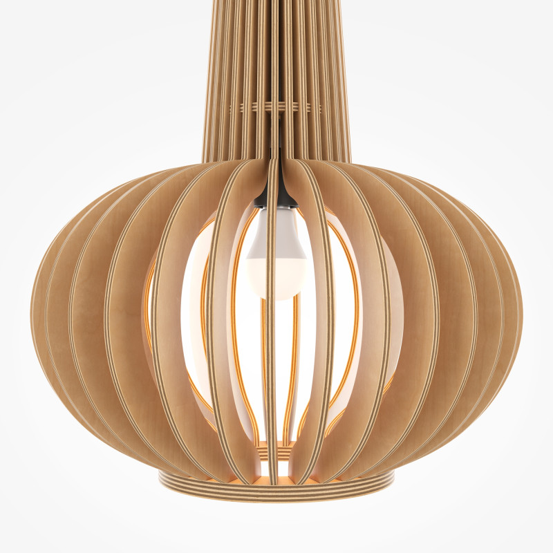 Светильник 35 см, Maytoni Roots MOD193PL-01W1, черный-дерево