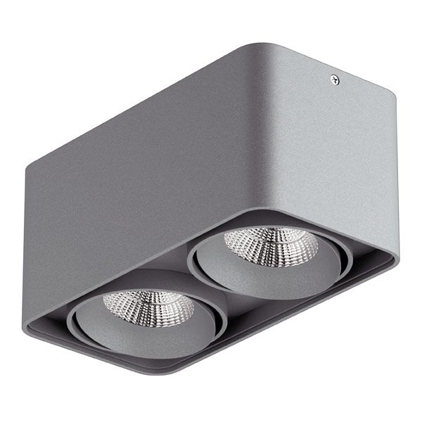 Светильник 19*10*9 см, 10W Lightstar 052129, серый,