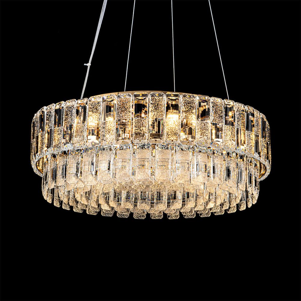 Люстра 50*16,5*-18 см, 7*Е14*40W, Modelux  ML.7039.500 GD, Золото