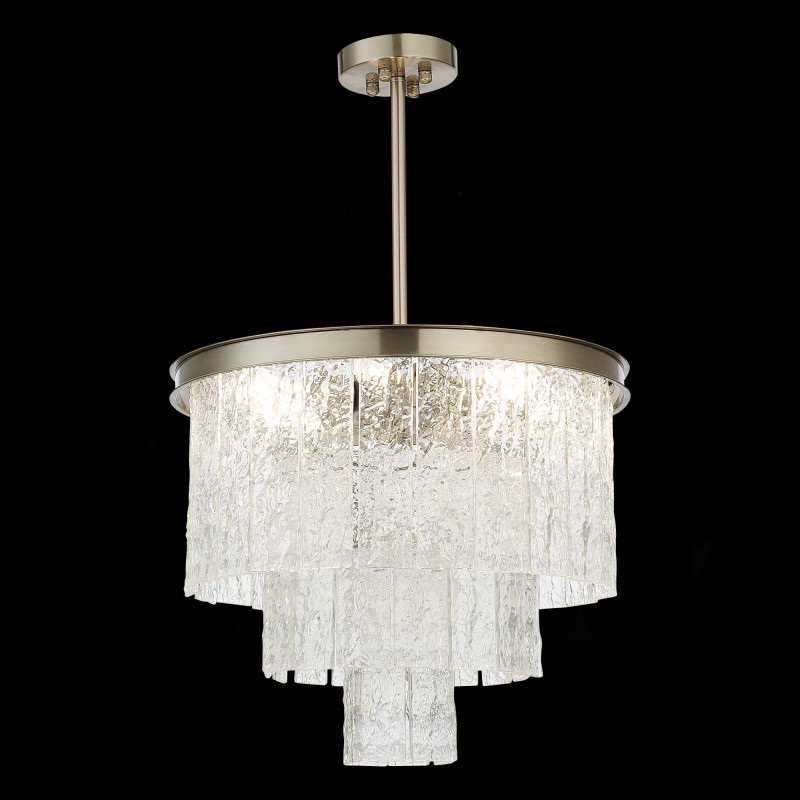 Люстра потолочная 45 см, 360W, ST LUCE STABIA SL1230.102.06 Никель