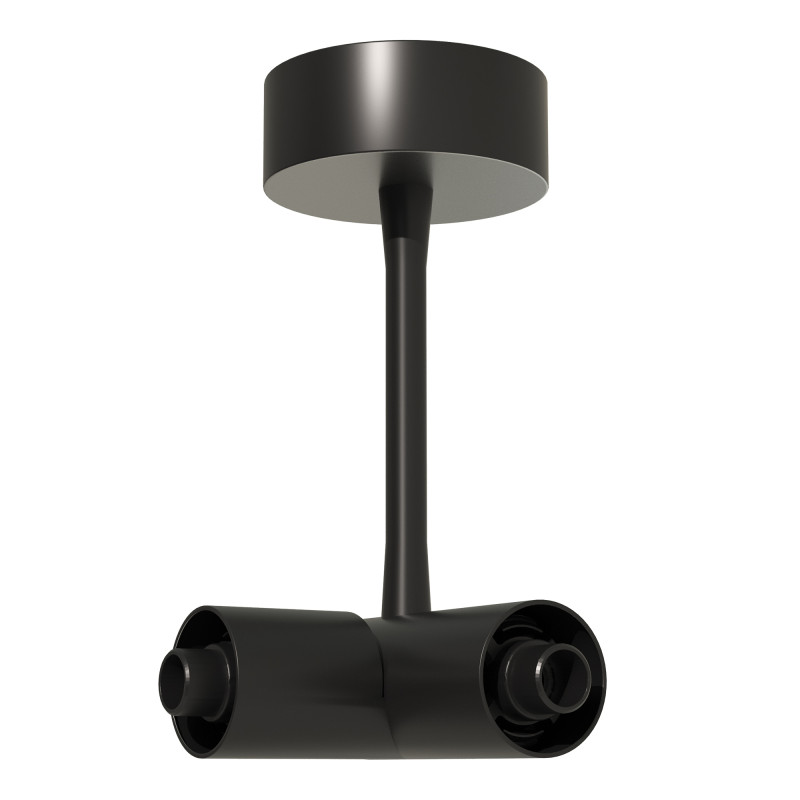Потолочный токопроводящий угловой соединитель TECHNO ST LUCE ST1602.439.00 черный