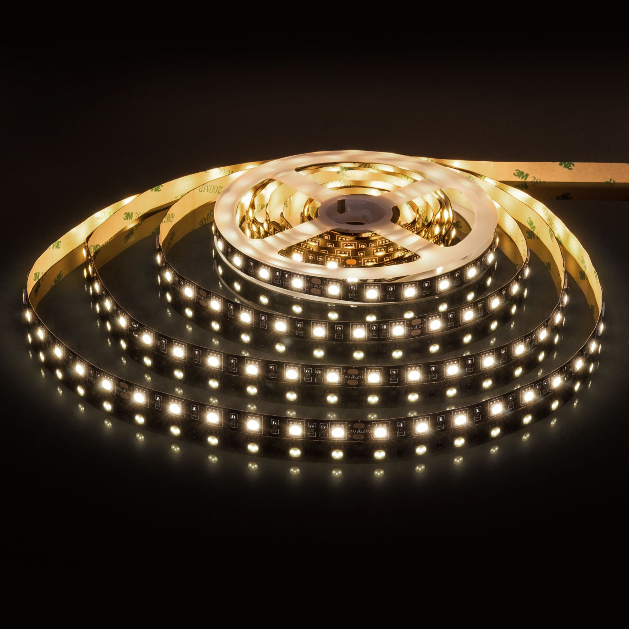Светодиодная лента Лента светодиодная 24V 14,4W 60Led 5050 IP20 дневной белый, Black, 5м Elektrostandard