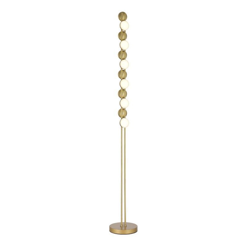 Торшер 20*150 см, 1*LED*24W, 4000K, ST-Luce Monro SL6610.205.12, золото матовое