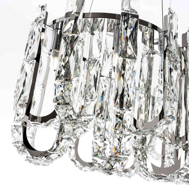 Подвесная люстра 32*80 см MODELUX ML.6621.12 CR хром