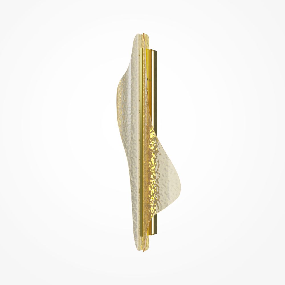 Бра 6,8*22*-60 см, *LED*9W, 3000K, Maytoni Botanica MOD513WL-L10BS3K, Латунь