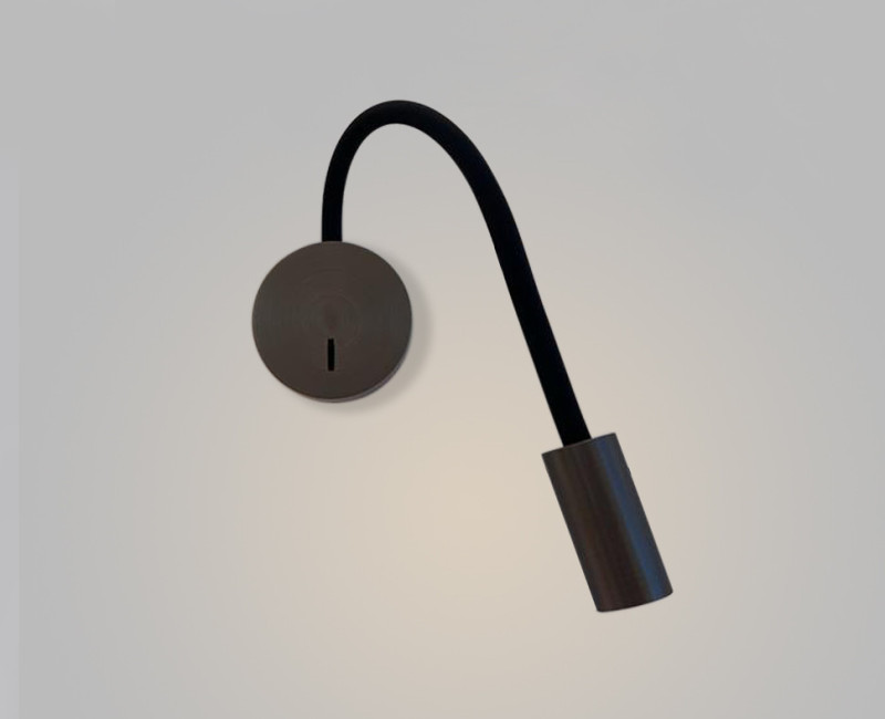 Бра 2,8*8,7*30 см, ITALLINE  DE-316 black