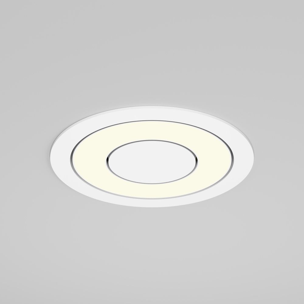 Встраиваемый светильник  DL102-12W3K-W **-3,6 см, *LED*12W, 3000K, Maytoni technical Vector DL102-12W3K-W, Белый