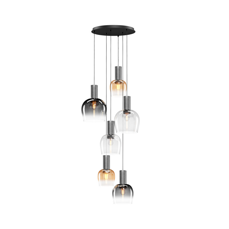 Подвесной светильник 50*50*341 см, 6*E27   Maytoni Modern Smart Casual MOD414PL-06B черный