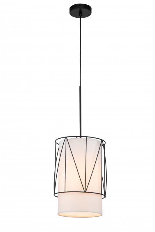 Подвесной светильник 260*260*695/1600 мм, 1*E27 чёрный Indigo Charme V000273, 13016/1P Black