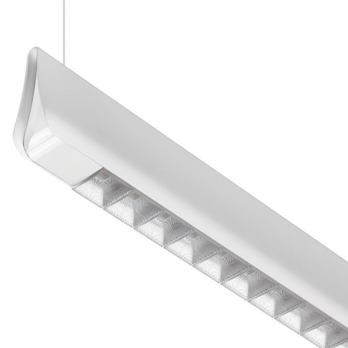 Светильник подвесной диммир. со сменой цв. температуры (управл. - пульт ДУ или прилож. Smart Life) 119*3,1*208,3- см, 1*LED*36WW, 3000-5700K, Novotech Iter NOV359551, белый