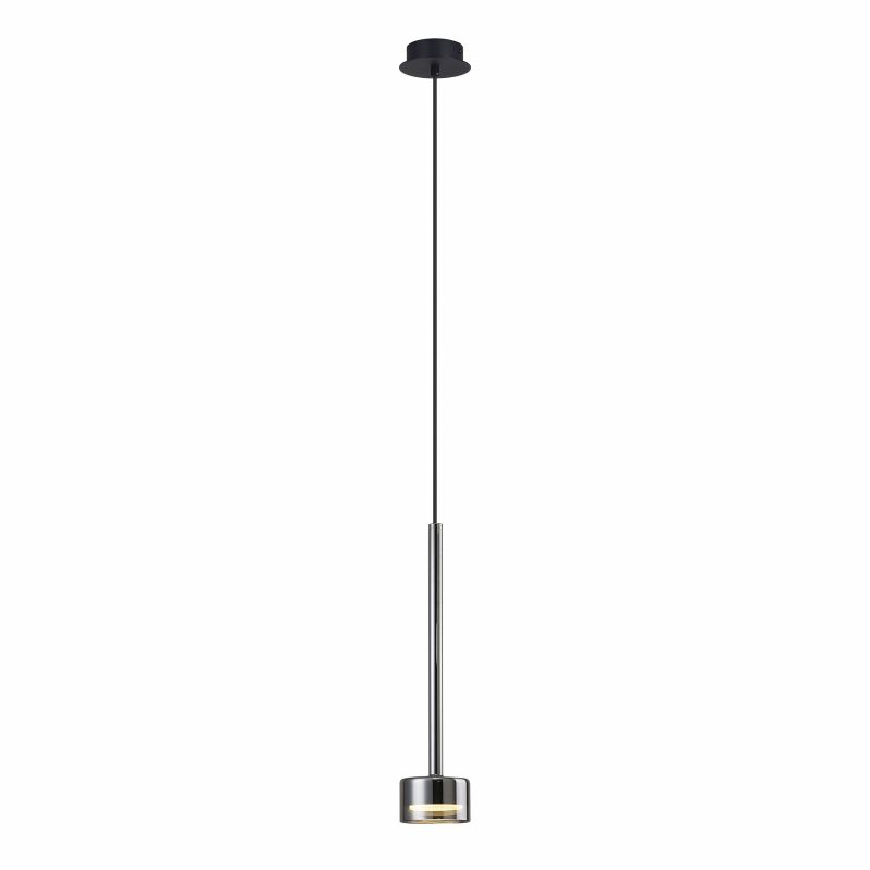 Подвесной светильник 9,8*43/200 см, 1*GX53 12W черный  Mantra Tonic 7875