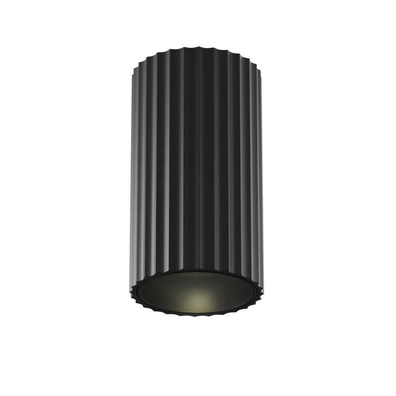 Накладной светильник 6 см, Maytoni Calipso C106CL-01-GU10-B, черный