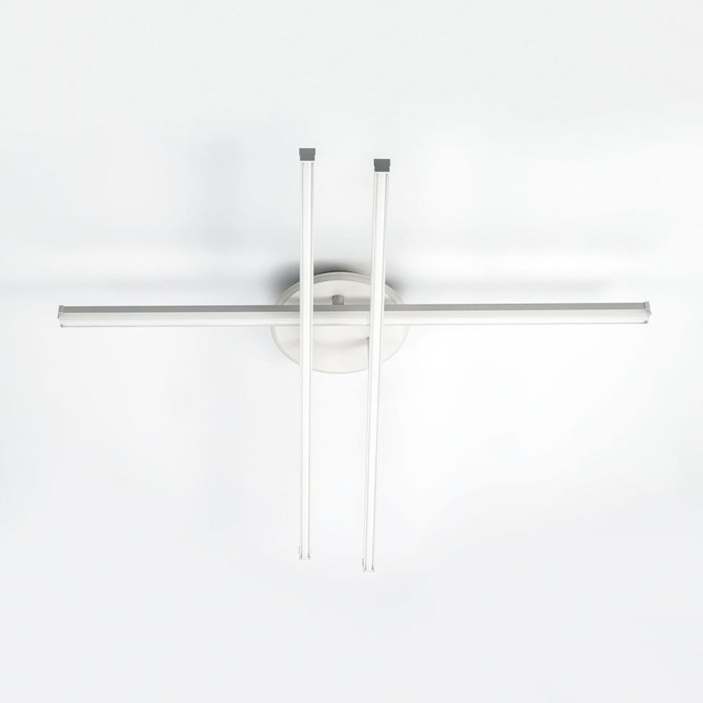 Люстра потолочная с пультом 94*14 см, LED 75W 3000-5500K Citilux Trent CL203630 белый