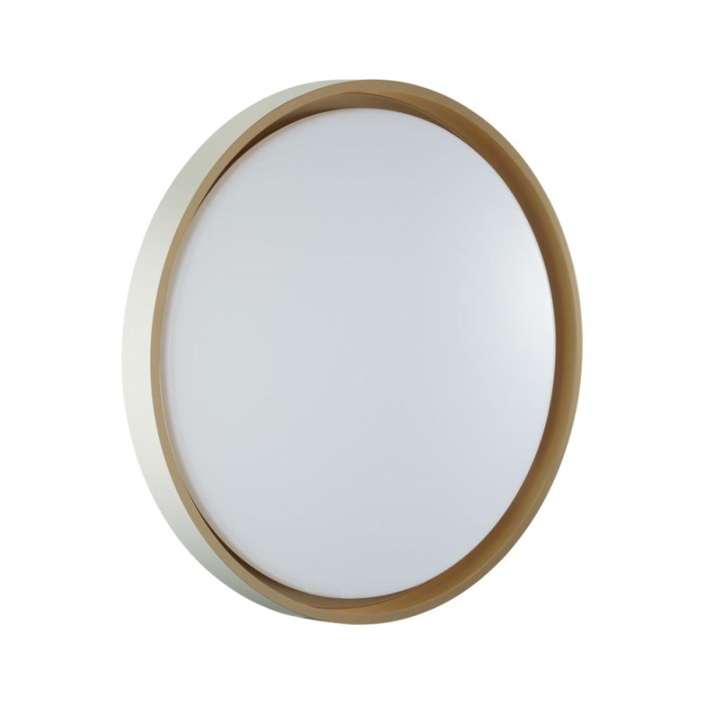 Настенно-потолочный светильник 52 см, 76W, 3000-6000K, Sonex Color Kisil 7645/ELN, белый-золото