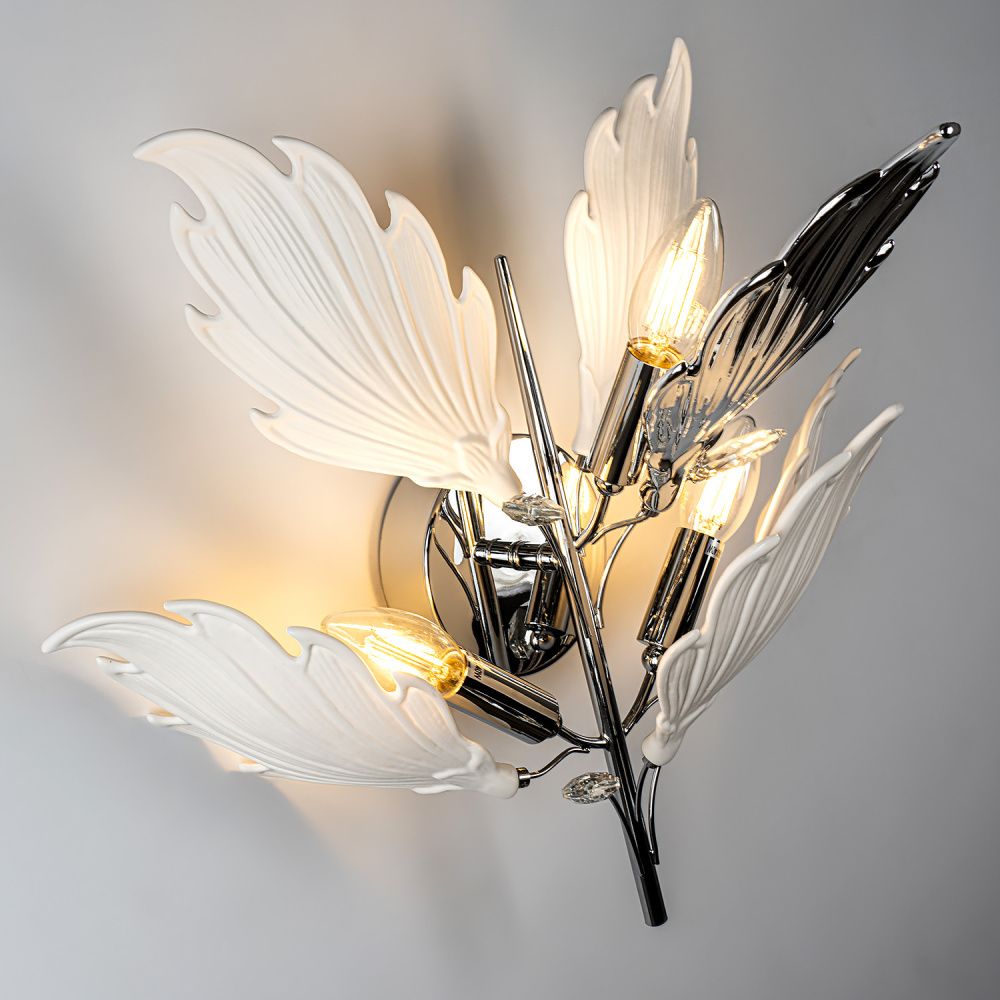 Бра 45*26*-34,5 см, 3*Е14*40W, Modelux  ML.6869.450 CR, Хром