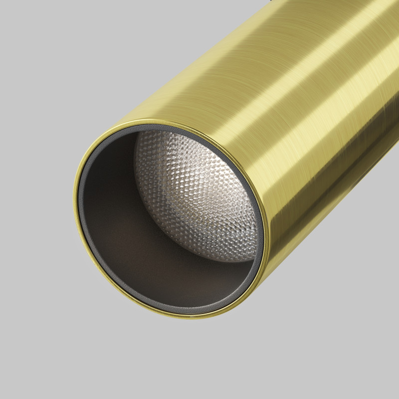 Спот 5,2*5,2*15,8 см, LED, 12W, 4000К, Maytoni Technical FOCUS LED C053CL-L12W4K-W-BS латунный