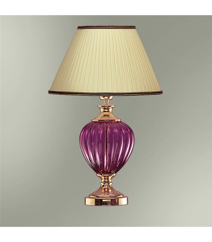 Настольная лампа Good light (Фотон) с абажуром 33-12.57/85028, золото, бежевый