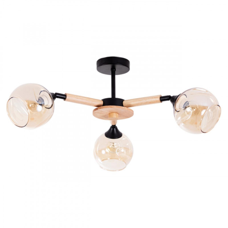 Светильник  Arte lamp Branson Коричневый A4370PL-3BR