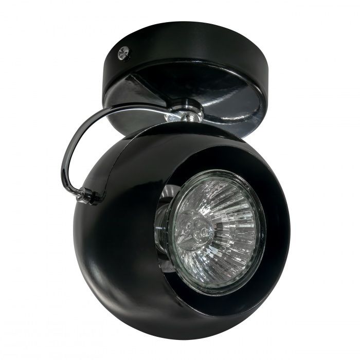 Светильник Lightstar Fabi 110577, черный, диаметр 9 см