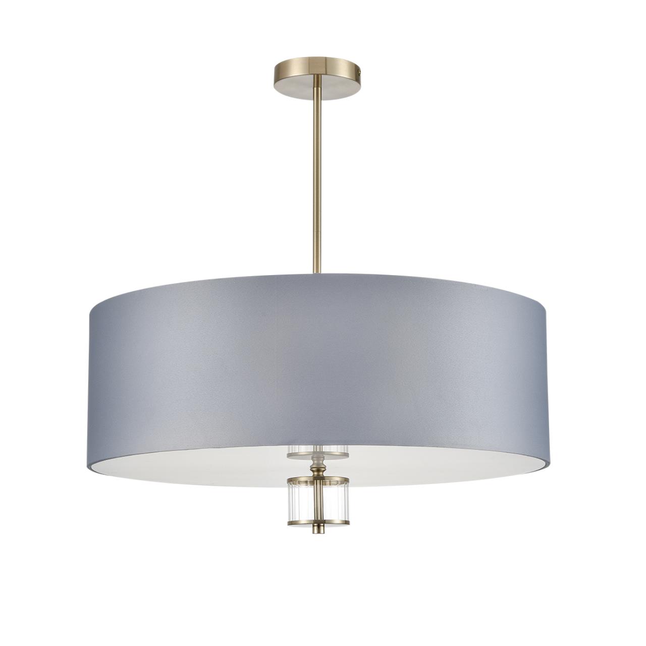 Люстра потолочная 60*60*63 см, 7*E14 Lumion Damona 8108/7C латунь титаниум