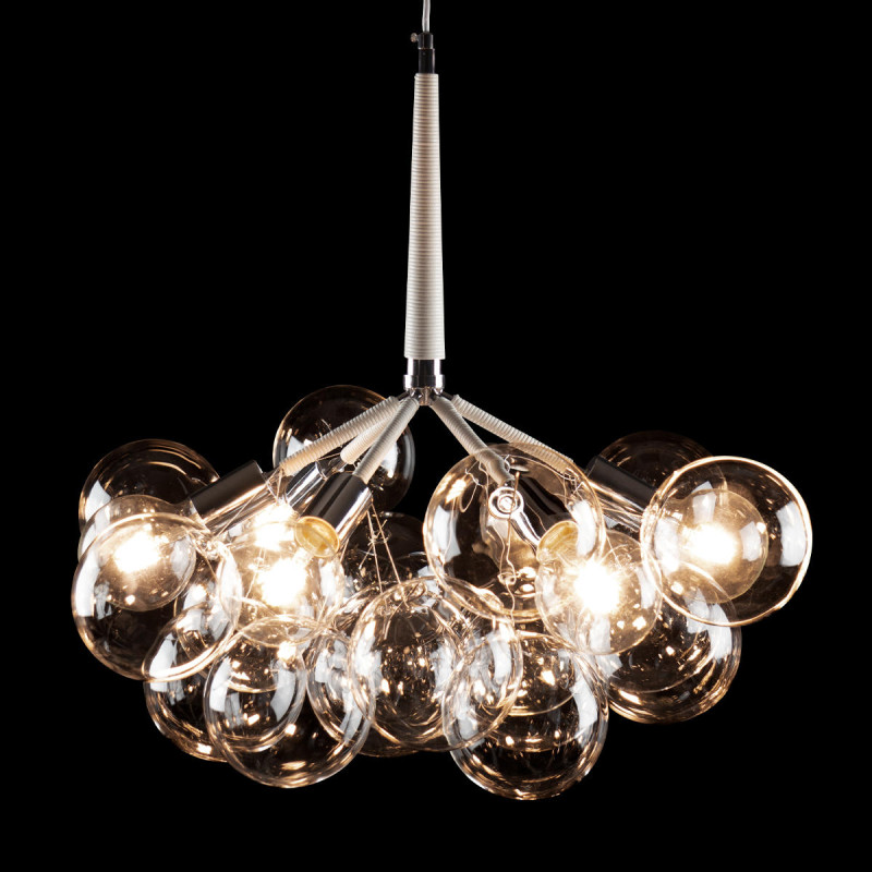 Светильник *75 см, 6*E27*40W, Loft It 10048/6 White Bunch, Белый, хром