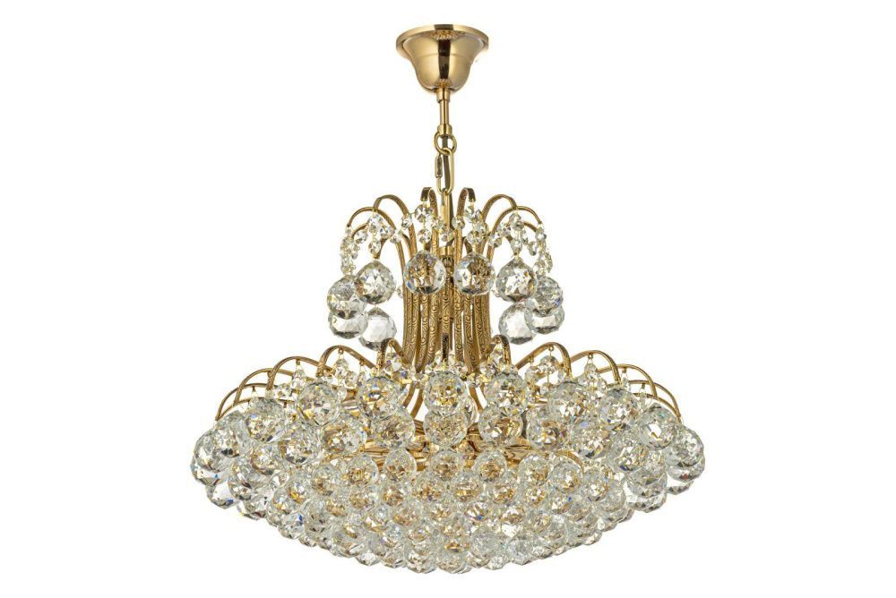 Люстра подвесная *60*45 см, 12*E14*40W, Arti Lampadari Alanno Alanno E 1.5.60.100 GB, Золото с чернением