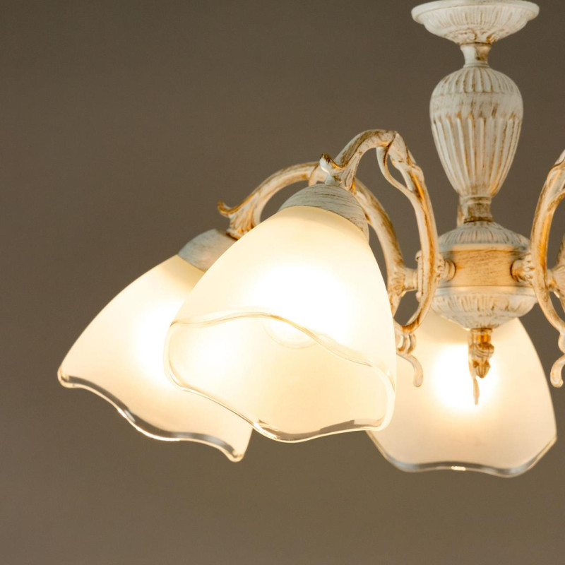 Люстра 56 см Citilux Латур CL413250 белый/золото