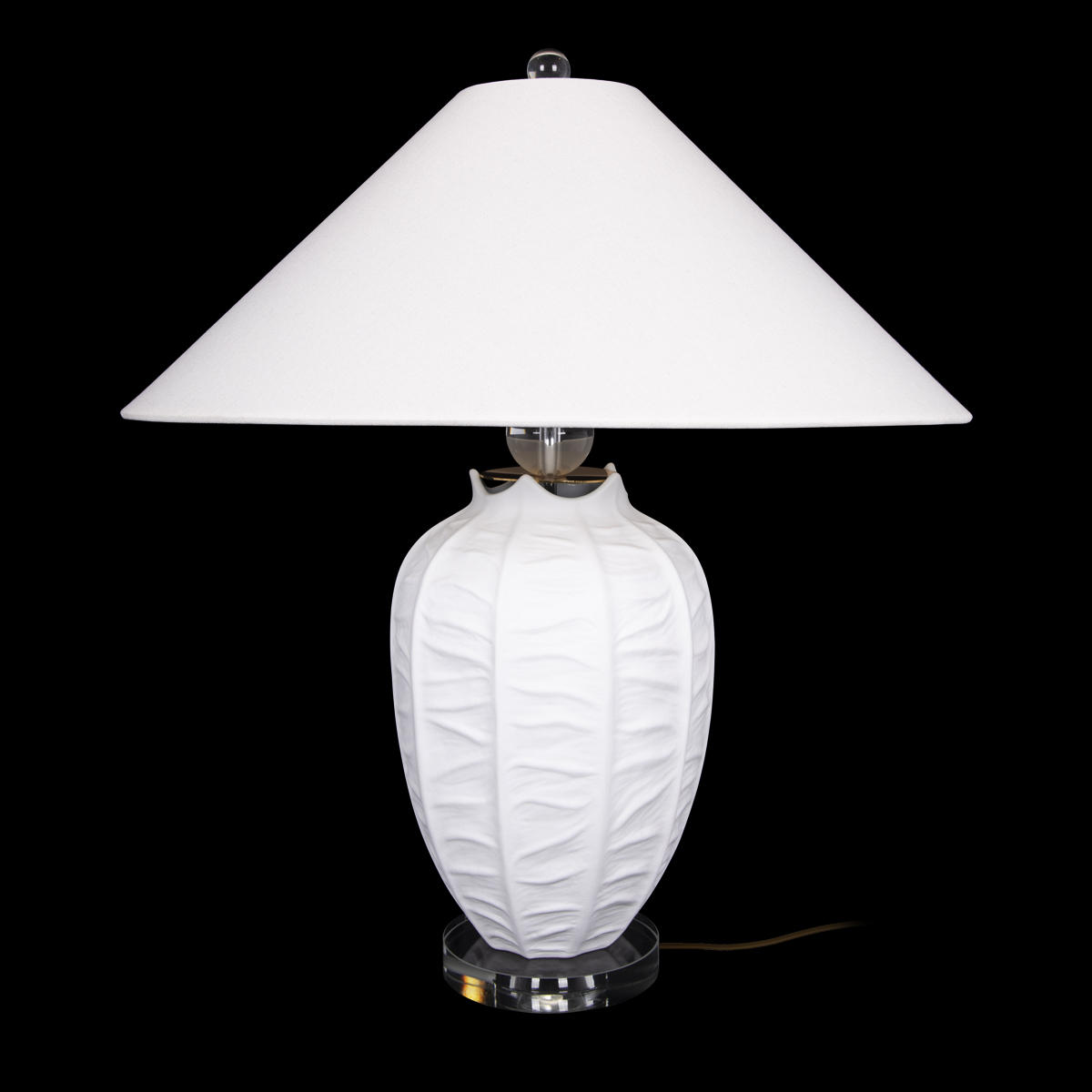 Настольная лампа *55*66 см, 1*E27*40W, Loft It Blanca 10265T/L, Белый