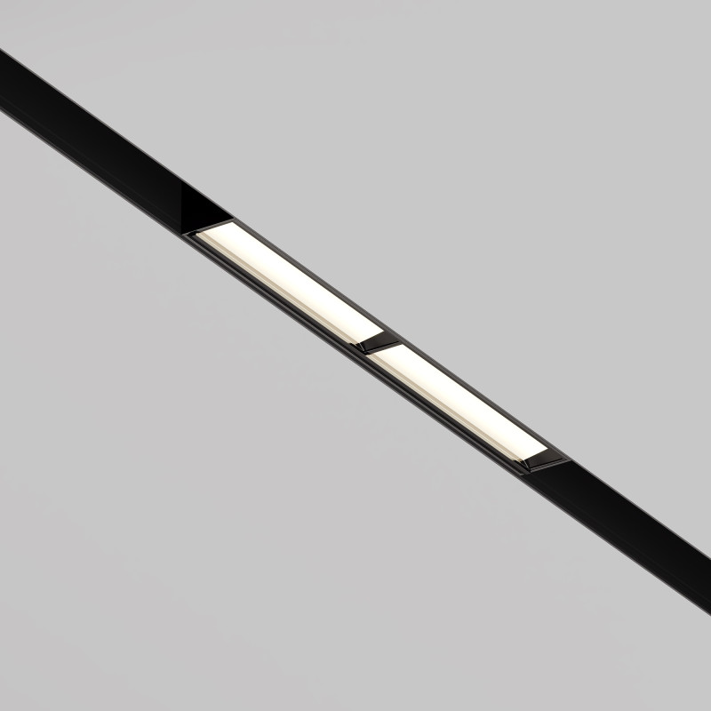Светильник на шине 21,9*2,2*4,6 см, LED, 12W, 4000К, Maytoni Technical Parete TR106-2-12W4K-B черный