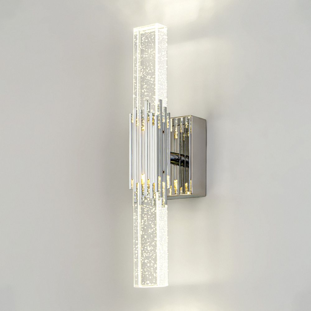 Бра 4,5*8*32,5 см, LED*6W, 4000K, Modelux  ML.88987.01 CR, Хром