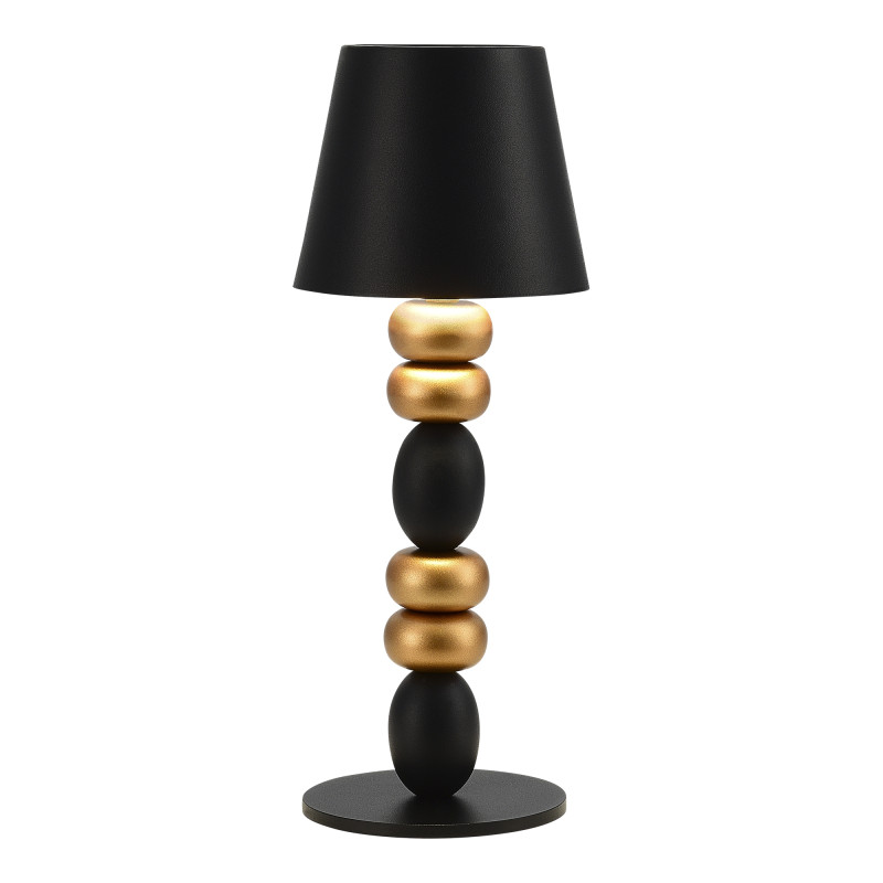 Прикроватная лампа 11*29,4 см, 1*LED*3W 3000-6000K ST LUCE Ease SL1011.414.01 черный, золотистый