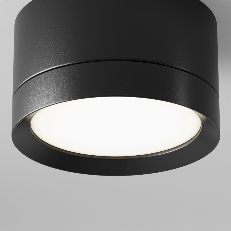 Светильник 9 см, Technical C086CL-GX53-SRD-B, черный