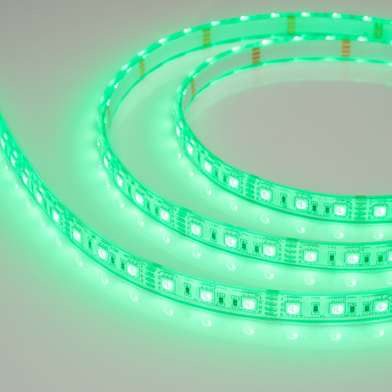 Лента герметичная RTW-PU-B60-12.5mm 12V RGB (14.4 W/m, IP68, 5060, 5m), Arlight 029599(2). Цена указана за 5 метров. Продается кратно 5 метрам.
