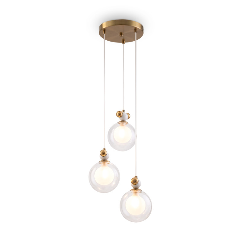 Светильник 29 см, Freya Pitch FR5364PL-03BS, латунь