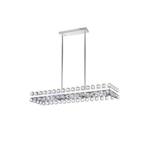 Подвесной светильник 24*84*110 см, 6*E14 хром Vele Luce Baldassare VL4143L26