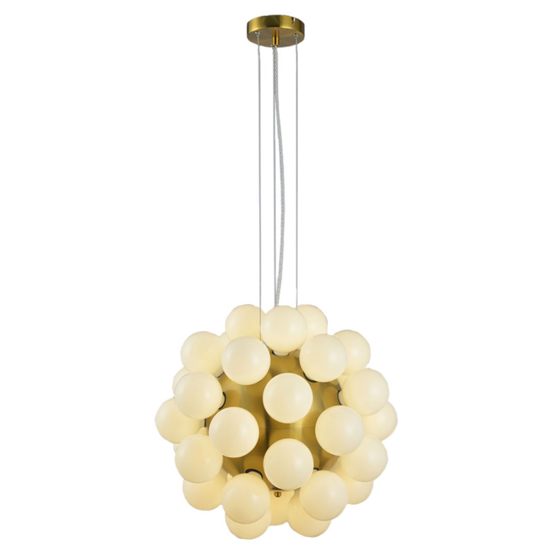 Светильник подвесной Lussole LSP-8404, 50*65 см, матовое золото