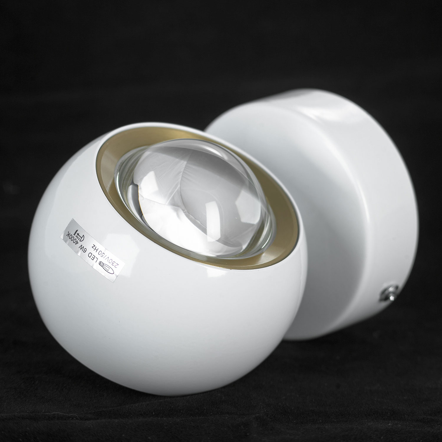Бра Lussole LSP-7076, 10*9 см, белый