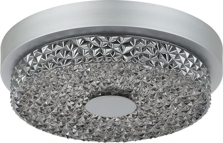 Потолочный светильник 30 см, Stilfort Stat 2191/06/03C, никель