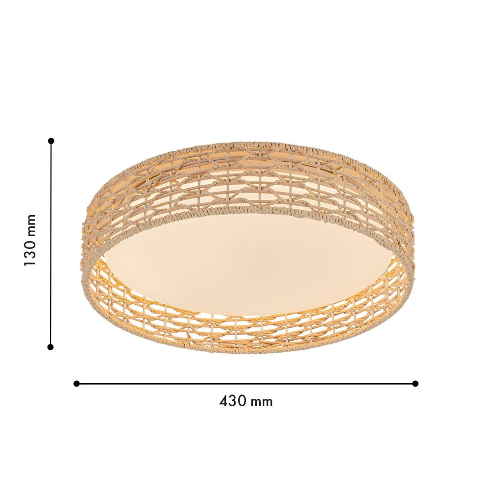 Светильник *43*10- см, *LED*25W, F-Promo Conrad 4749-4C, белый