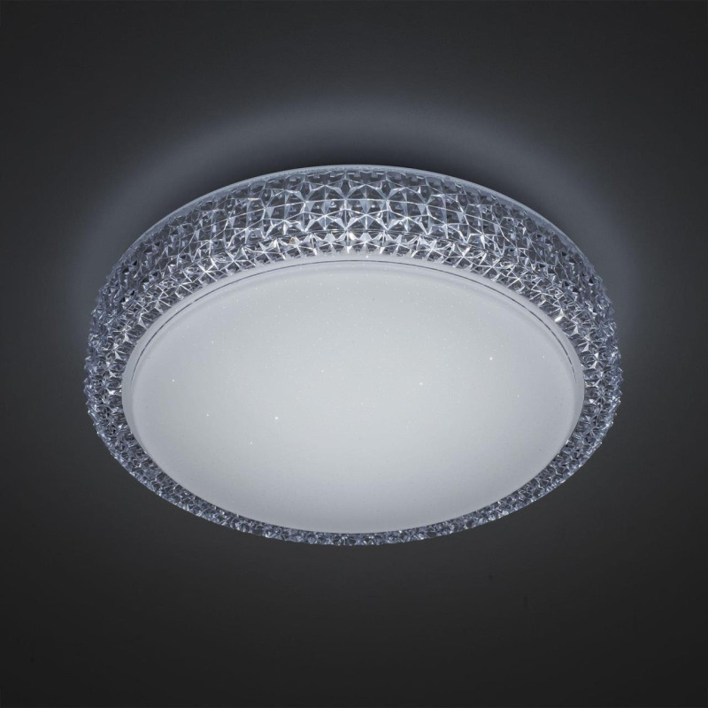 Светильник 30 см, 18W, 3400К Citilux Альпина 71818 белый,диаметр 30 см