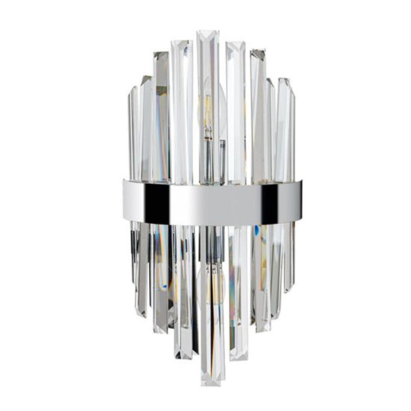 Настенный светильник 40 см, Arte Lamp Fedelta A1068AP-2CC, хром