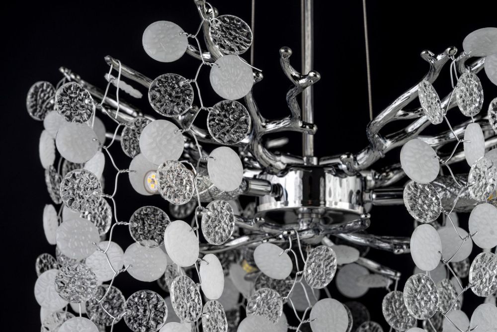 Люстра подвесная *37* см, 3*G9*40W, Dio D`arte Tavenna Nickel Tavenna H 1.5.32.103 N, Никель