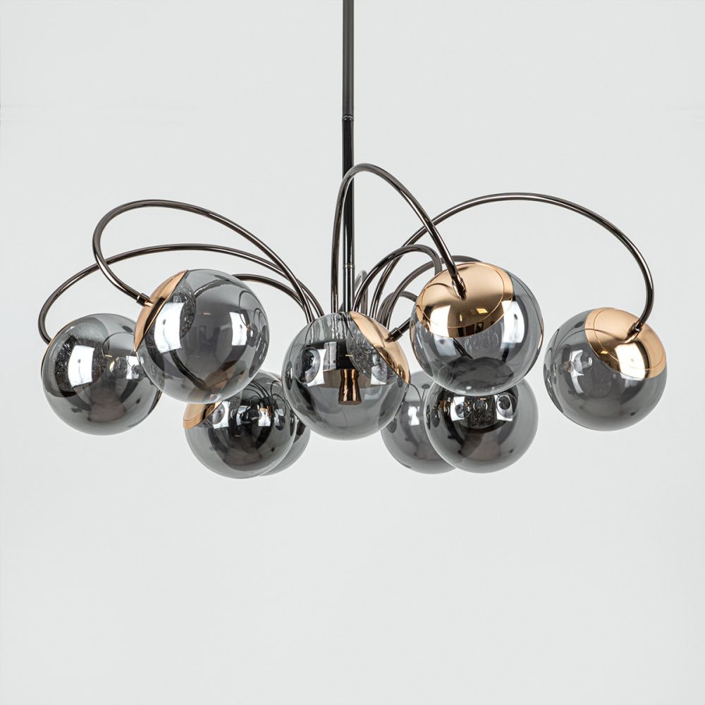 Светильник 80 см, *LED*105W, 3000-6000K, Modestyle  MS.2522.800, Чёрный, Золото