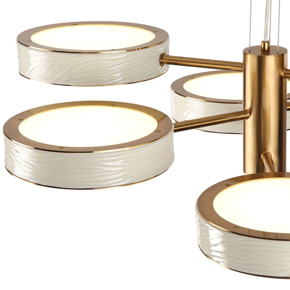 Светильник 76 см, 99W, 2000-4000K, Odeon Light 5450/99L, бронза